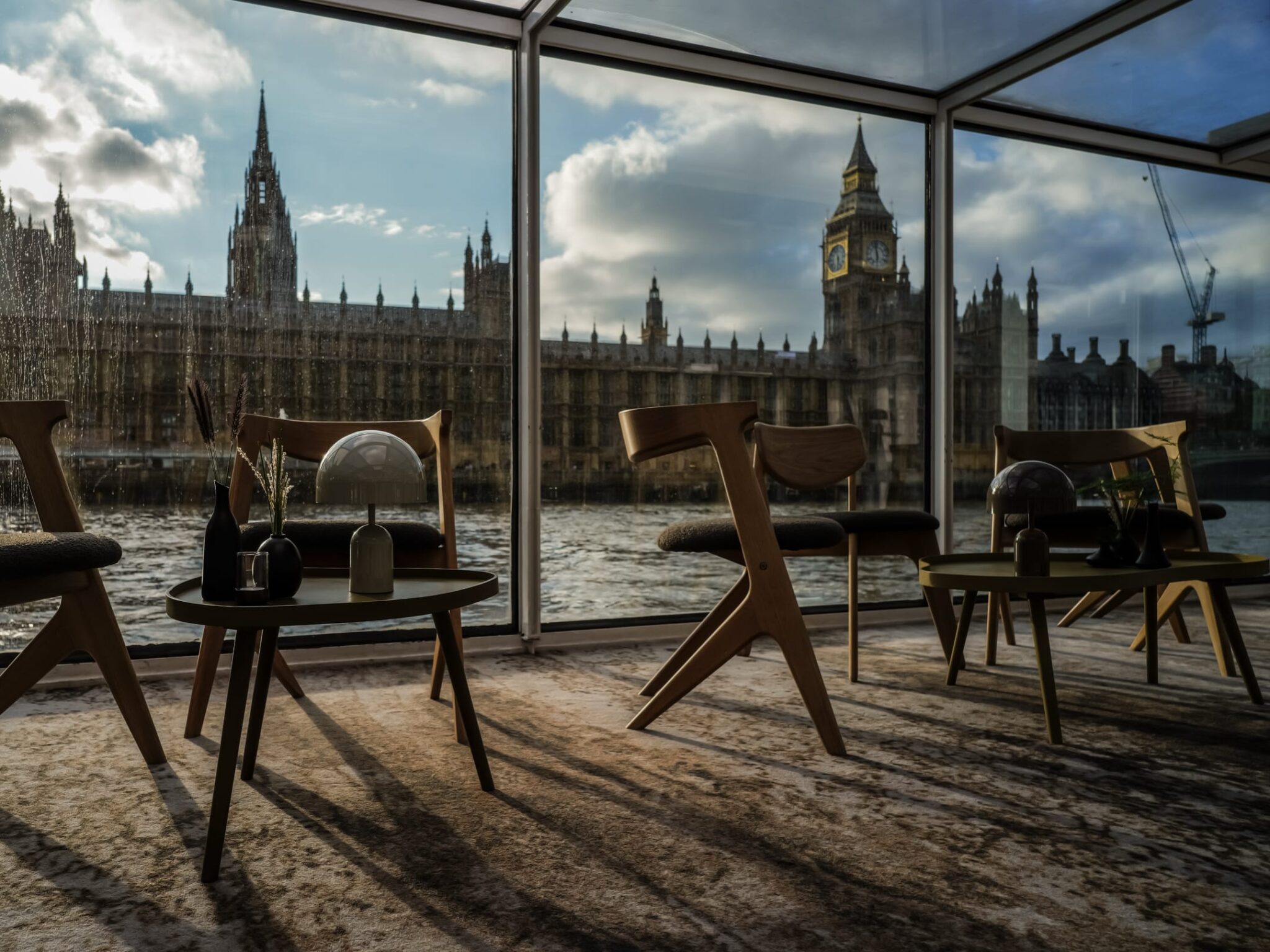 Christmas party space in Westminster on the River