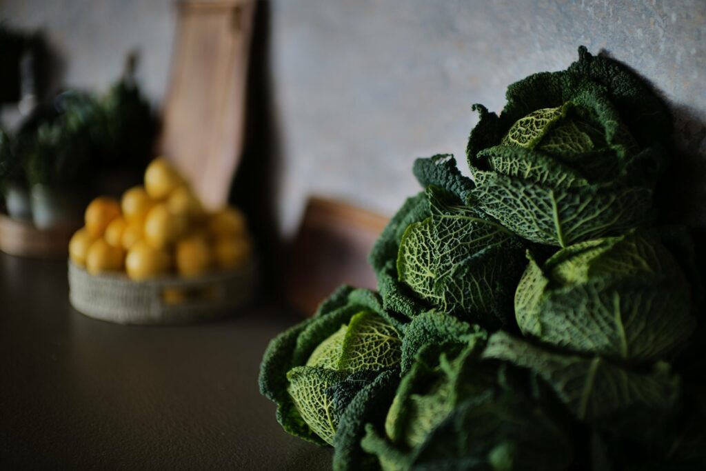 Winter cabbage - Locally sourced ingredients