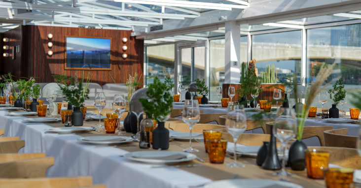 sustainable event venue on the thames
